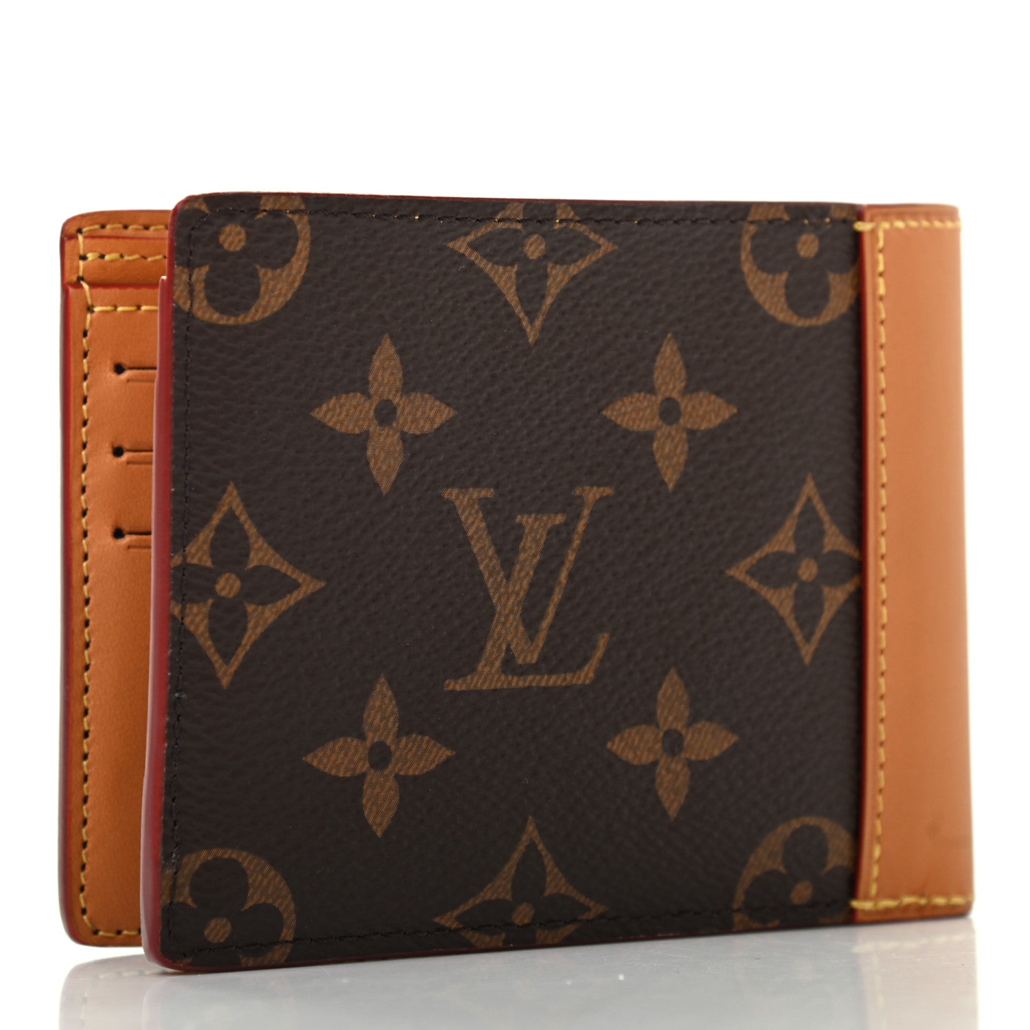 Louis Vuitton Monogram Vachetta Multiple Wallet 3 of 7