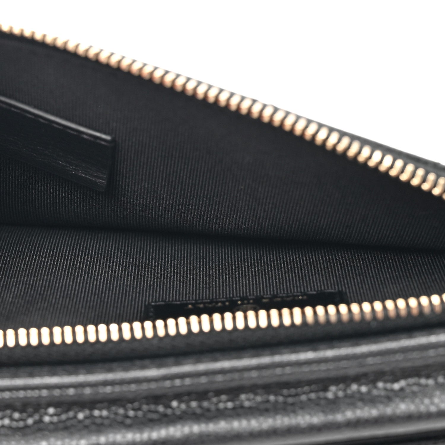 Chanel Caviar Quilted Zip Phone Case Black 6 of 12