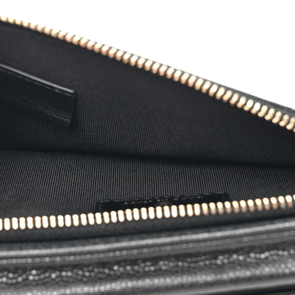 Chanel Caviar Quilted Zip Phone Case Black 6 of 12