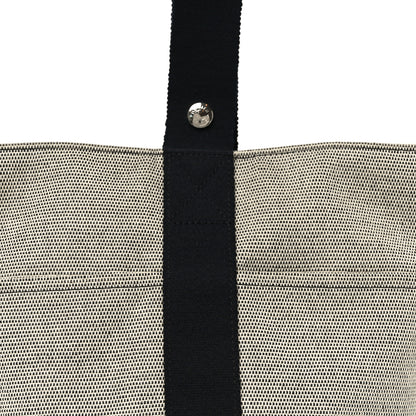 Hermes Toile Saxo PM Natural and Black 7 of 9