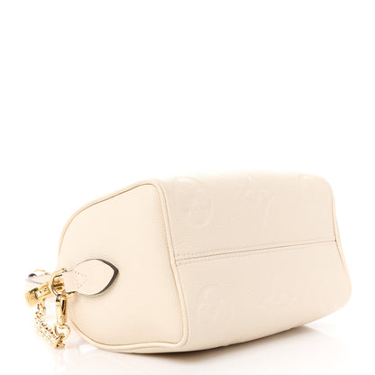 Louis Vuitton Empreinte Monogram Giant Speedy Bandouliere 20 Creme 4 of 10