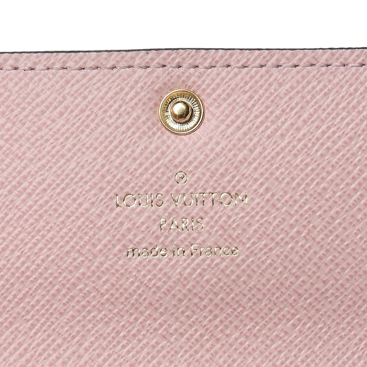 Damier Ebene Multicles 6 Key Holder Rose Ballerine