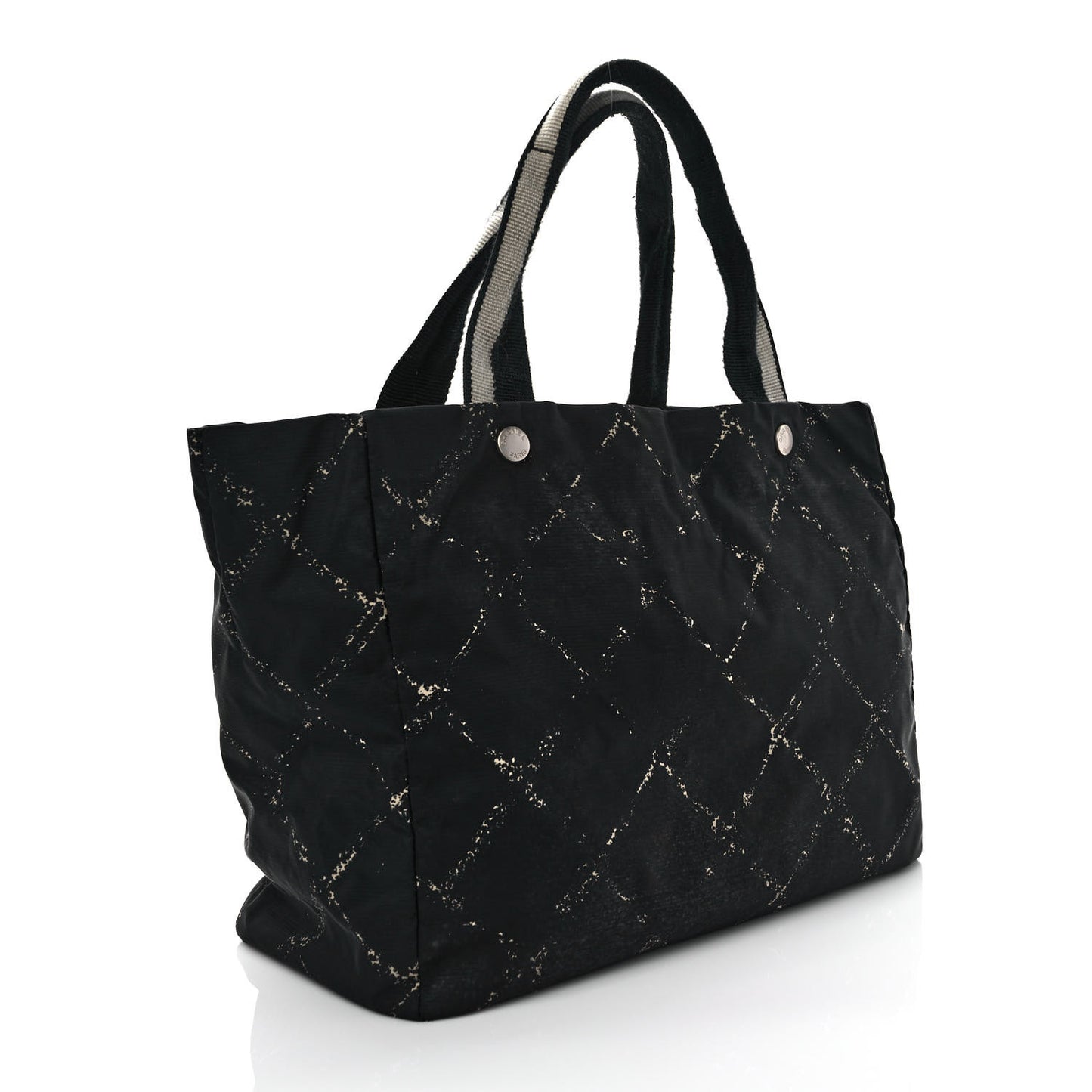 Nylon Travel Tote Black