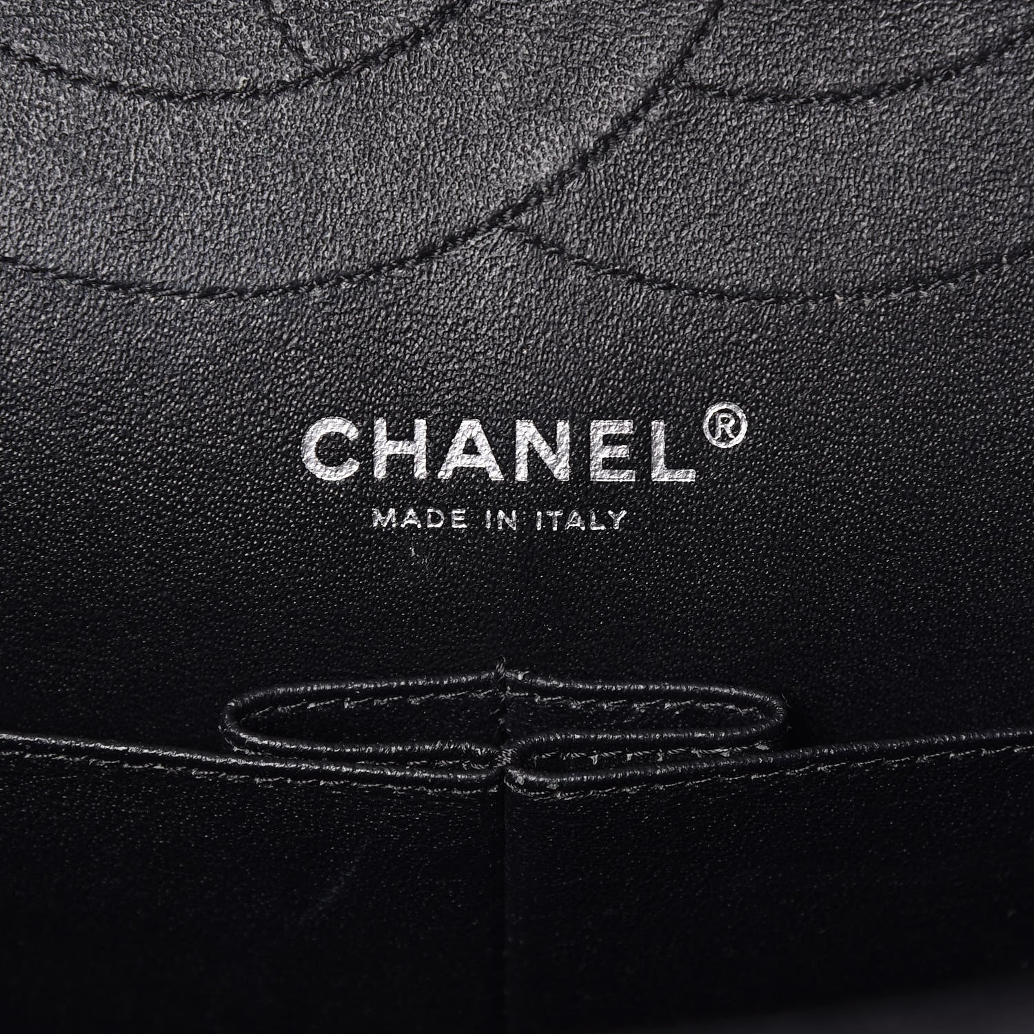 Chanel Glazed Aged Calfskin Quilted 2.55 Reissue 227 Flap So Black 6 of 9