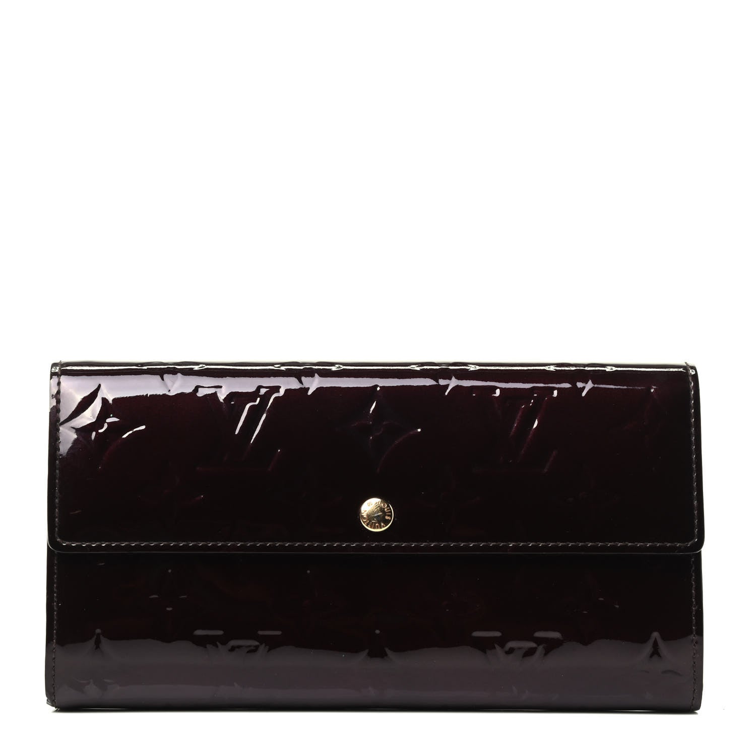 Louis Vuitton Vernis Sarah Wallet Amarante 1 of 3