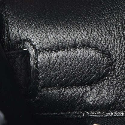 Hermes Taurillon Clemence Birkin 30 Black 11 of 29