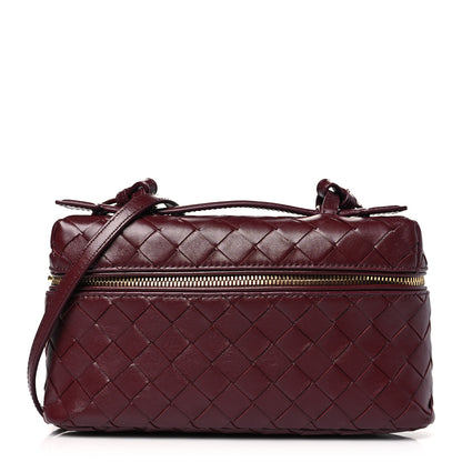 Bottega Veneta Nappa Intrecciato Bang Bang Vanity Case Barolo 1 of 13