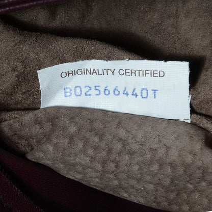 Bottega Veneta Nappa Intrecciato Olimpia Bag Aubergine 7 of 8