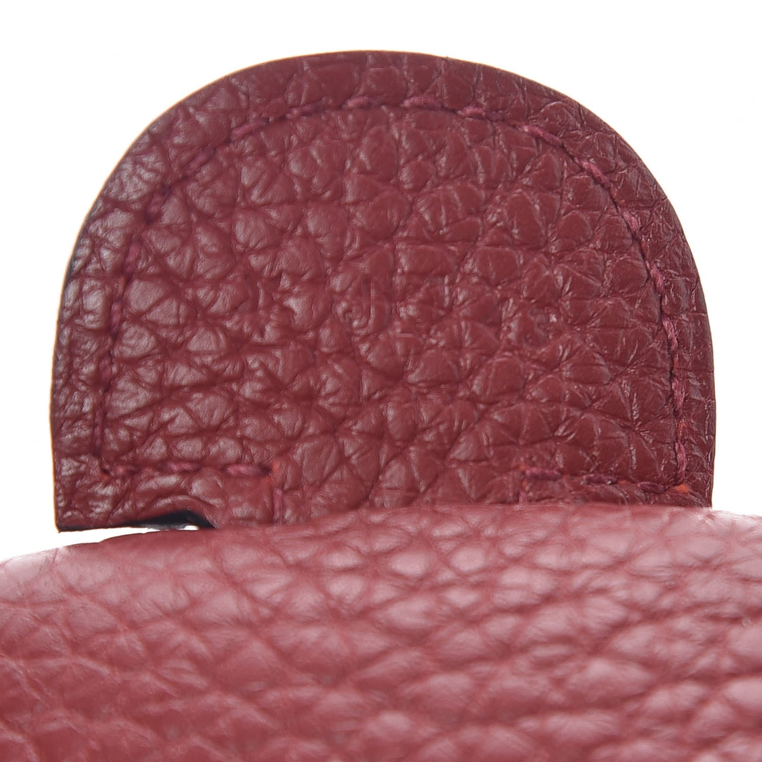 Hermes Taurillon Clemence Amazone Evelyne III Rouge Garance 9 of 9