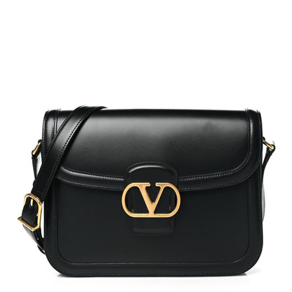 Valentino Garavani Smooth Calfskin 9to5 Shoulder Bag Black 1 of 10