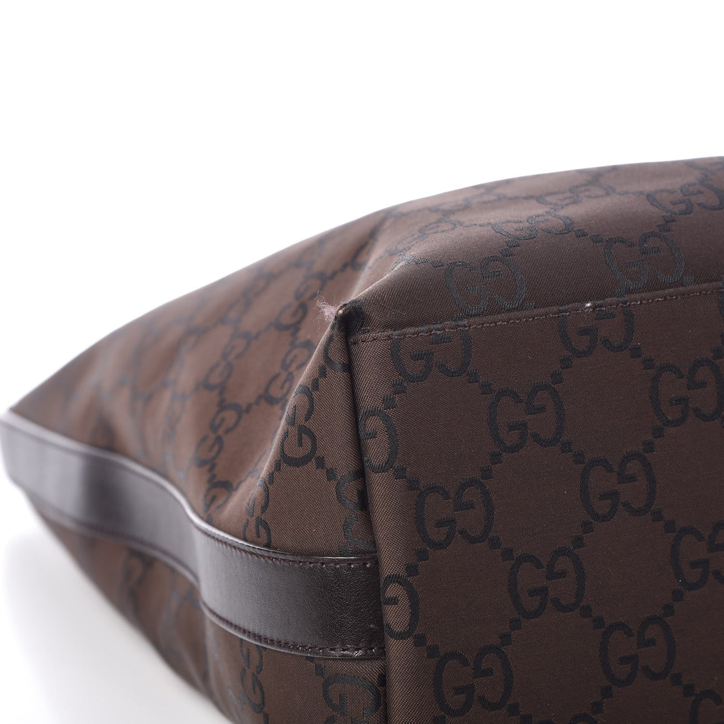 Nylon Monogram Hobo Dark Brown