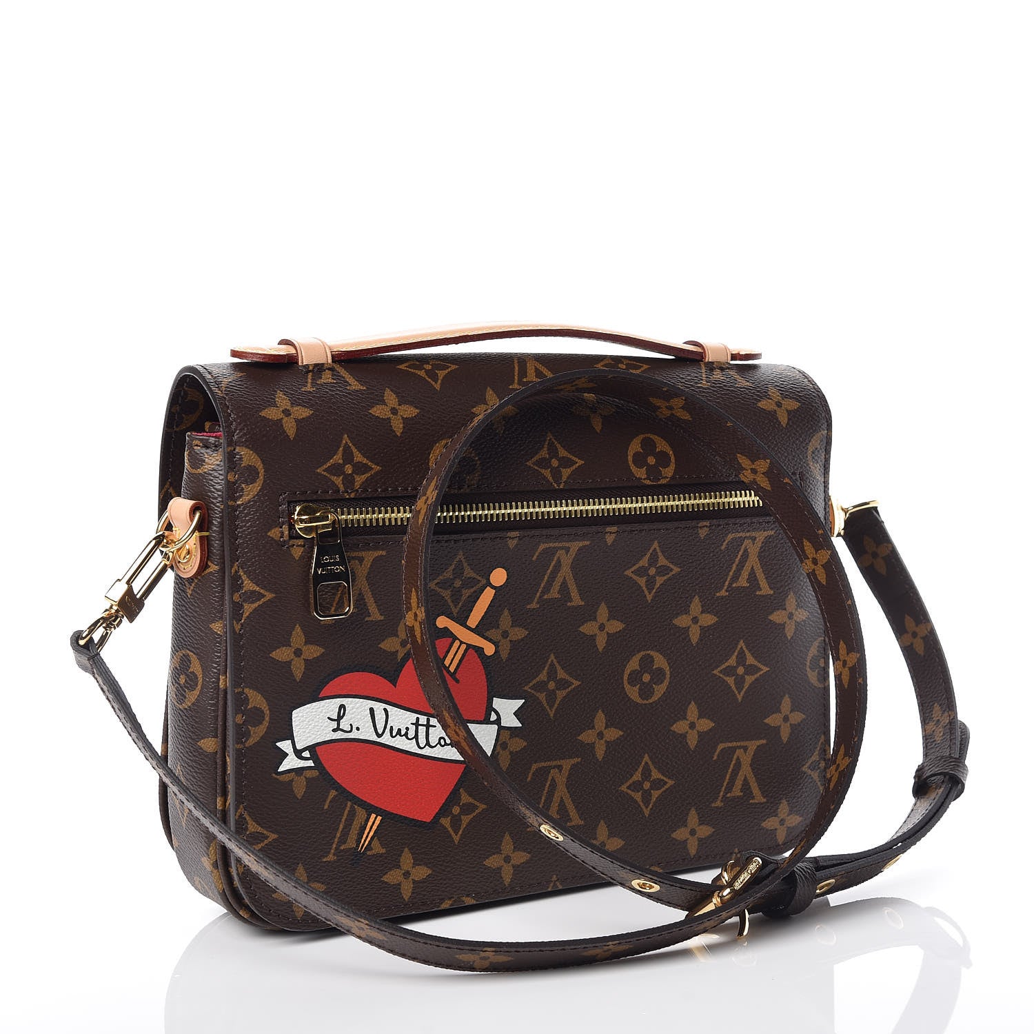 Louis Vuitton Monogram Patches Pochette Metis 3 of 9