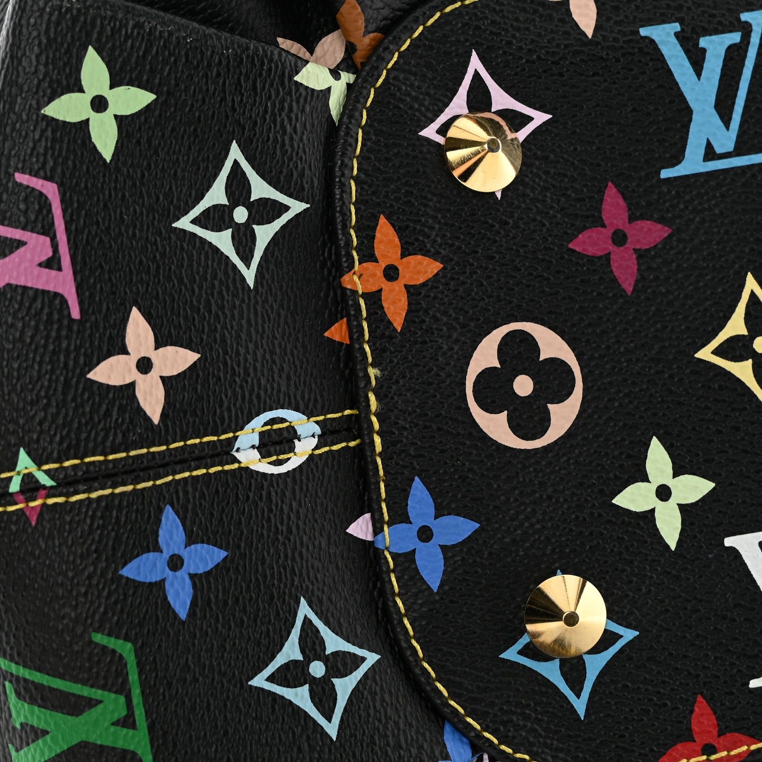 Louis Vuitton Monogram Multicolor Annie GM Black 15 of 15