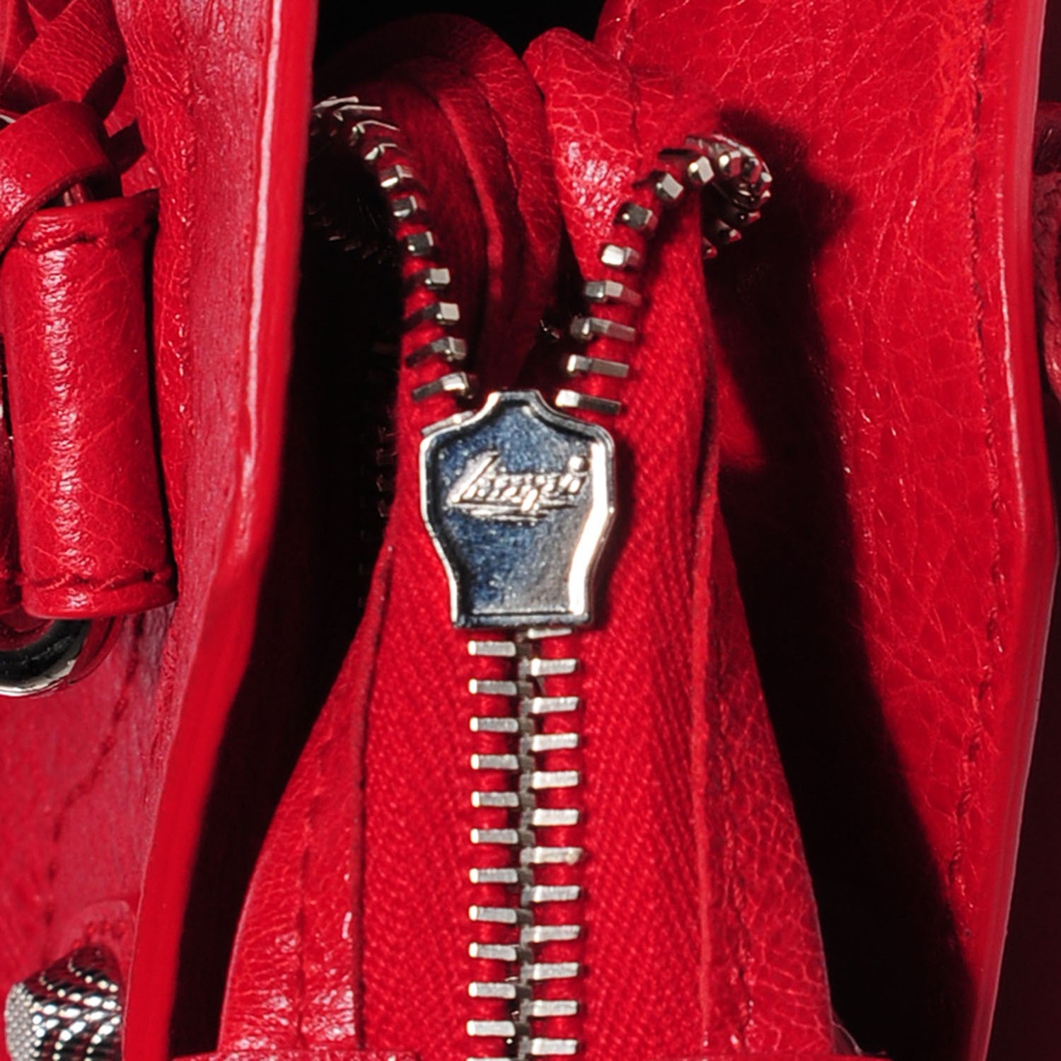 Balenciaga Agneau Giant 12 Silver Hardware Town Rouge Coquelicot 8 of 12