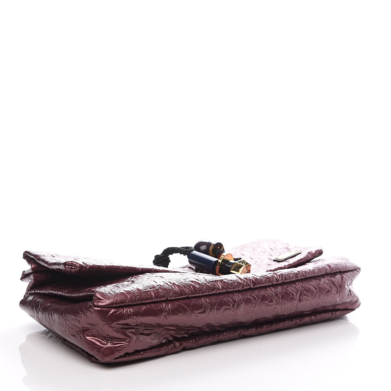 Louis Vuitton Jacquard Quilted Monogram Limelight African Queen Clutch Mara 3 of 9
