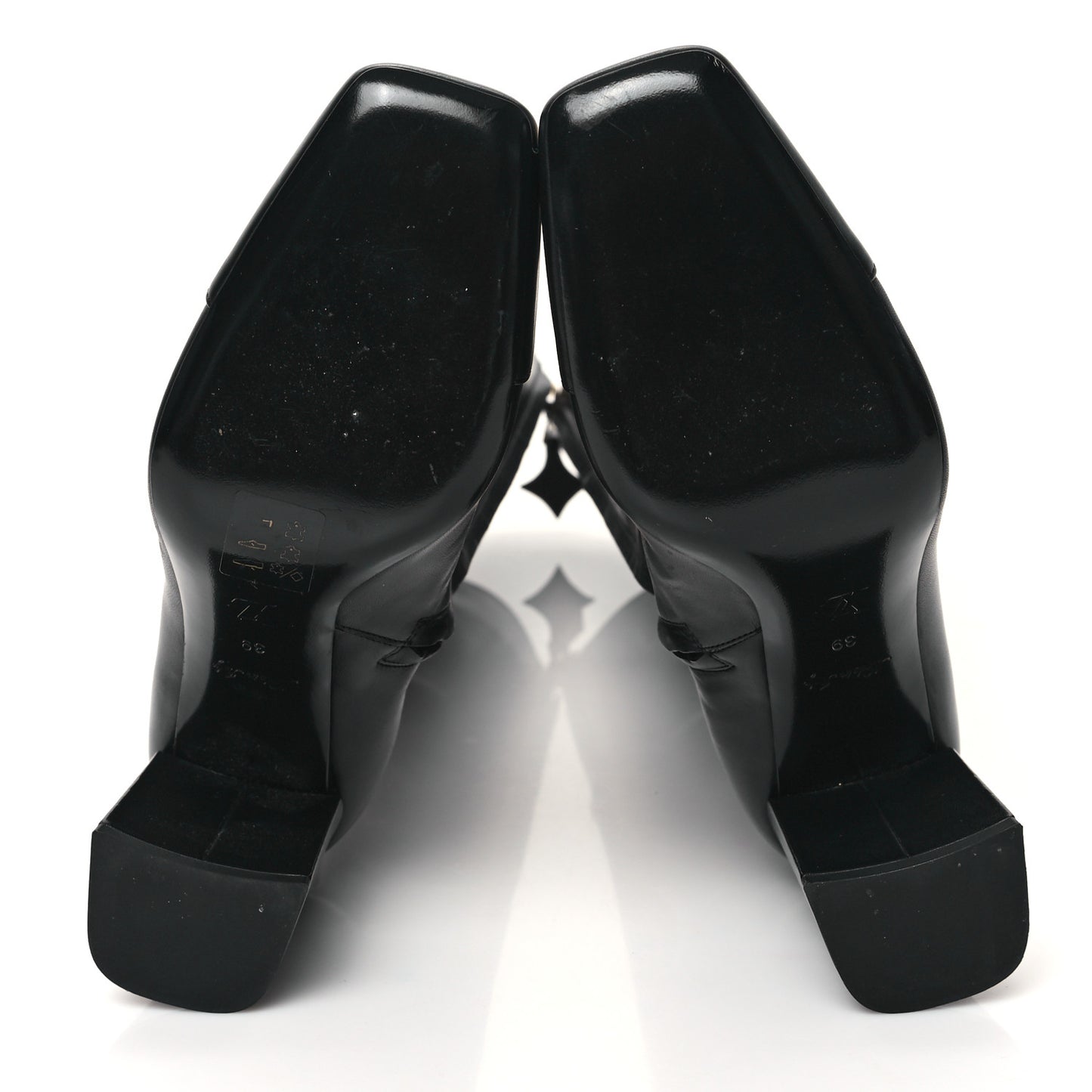 Calfskin Madeleine Knee Boots 39 Black