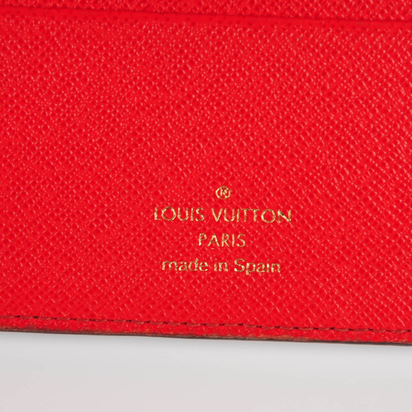 Monogram Insolite Wallet Red