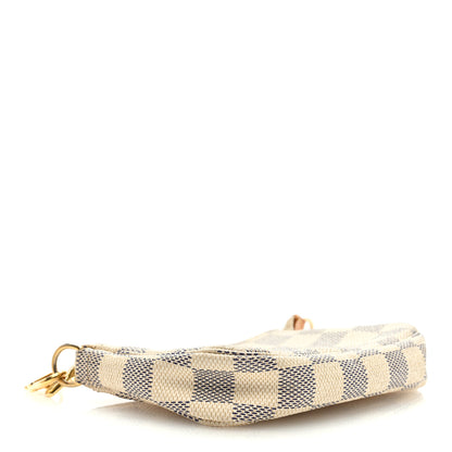 Louis Vuitton Damier Azur Mini Pochette Accessories 3 of 7