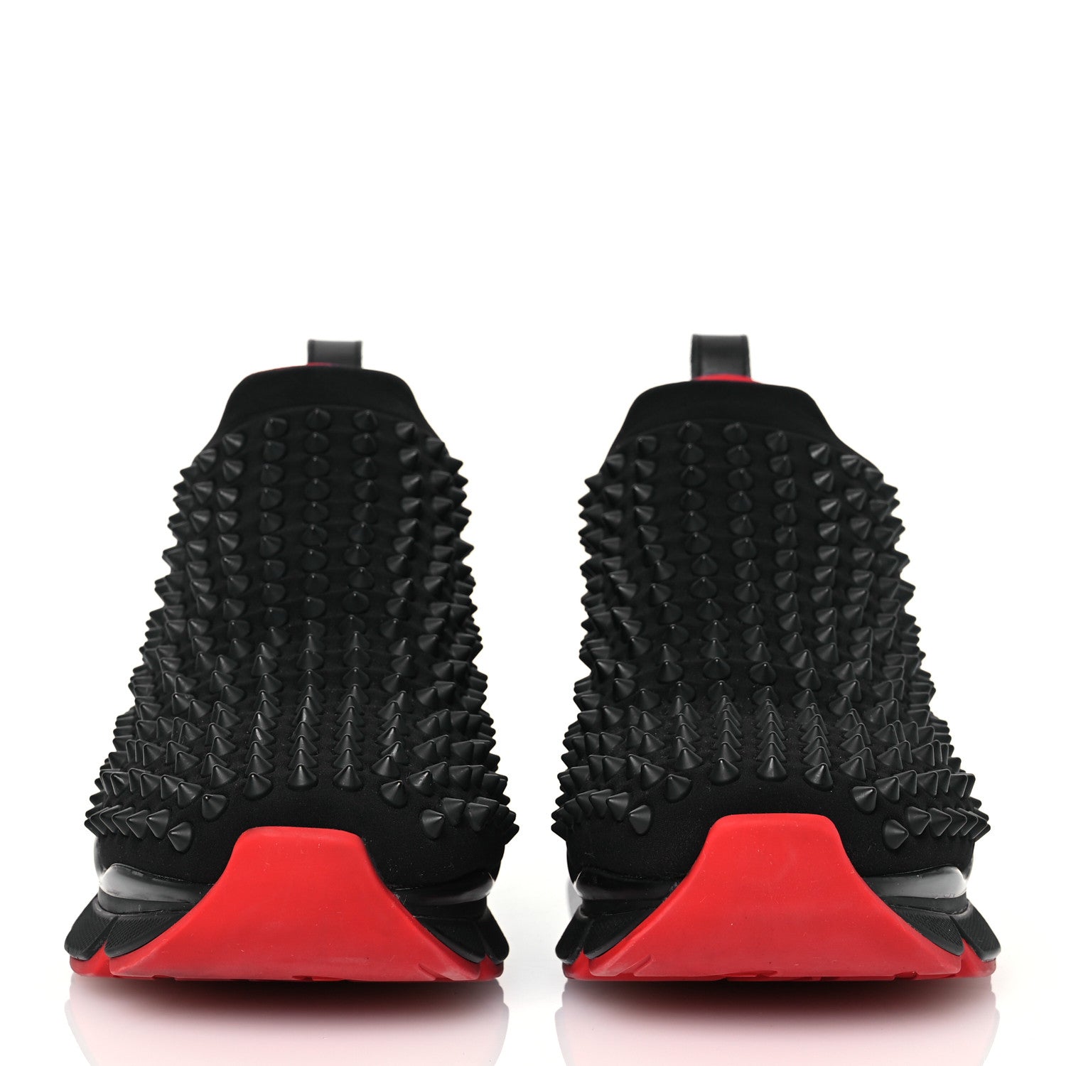 Christian Louboutin Neoprene Spike Sock Donna Flat Sneakers 39.5 Black 2 of 12