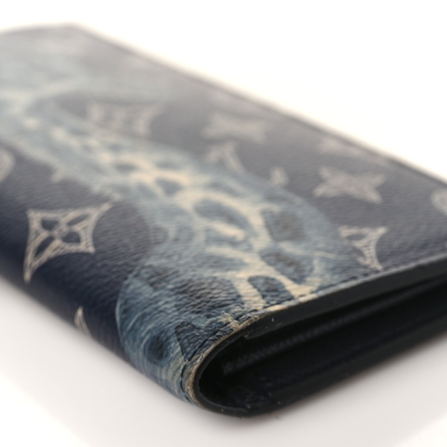 Louis Vuitton Savane Monogram Chapman Giraffe Brazza Wallet Encre 7 of 8