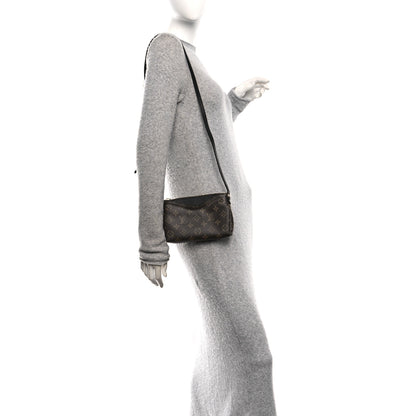 Louis Vuitton Monogram Pallas Clutch Black 2 of 9
