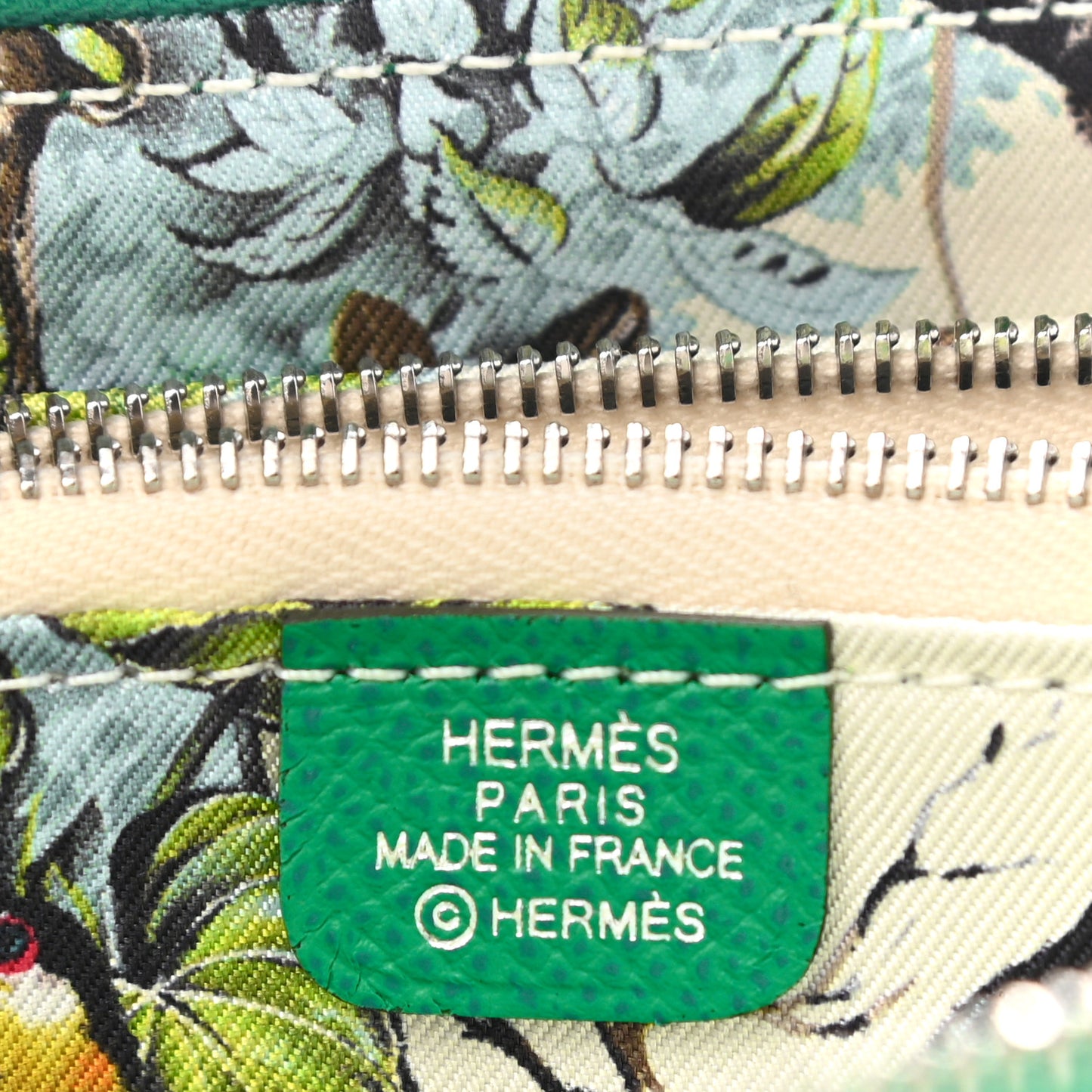 Epsom Silk'in Compact Wallet Vert Jade Nata