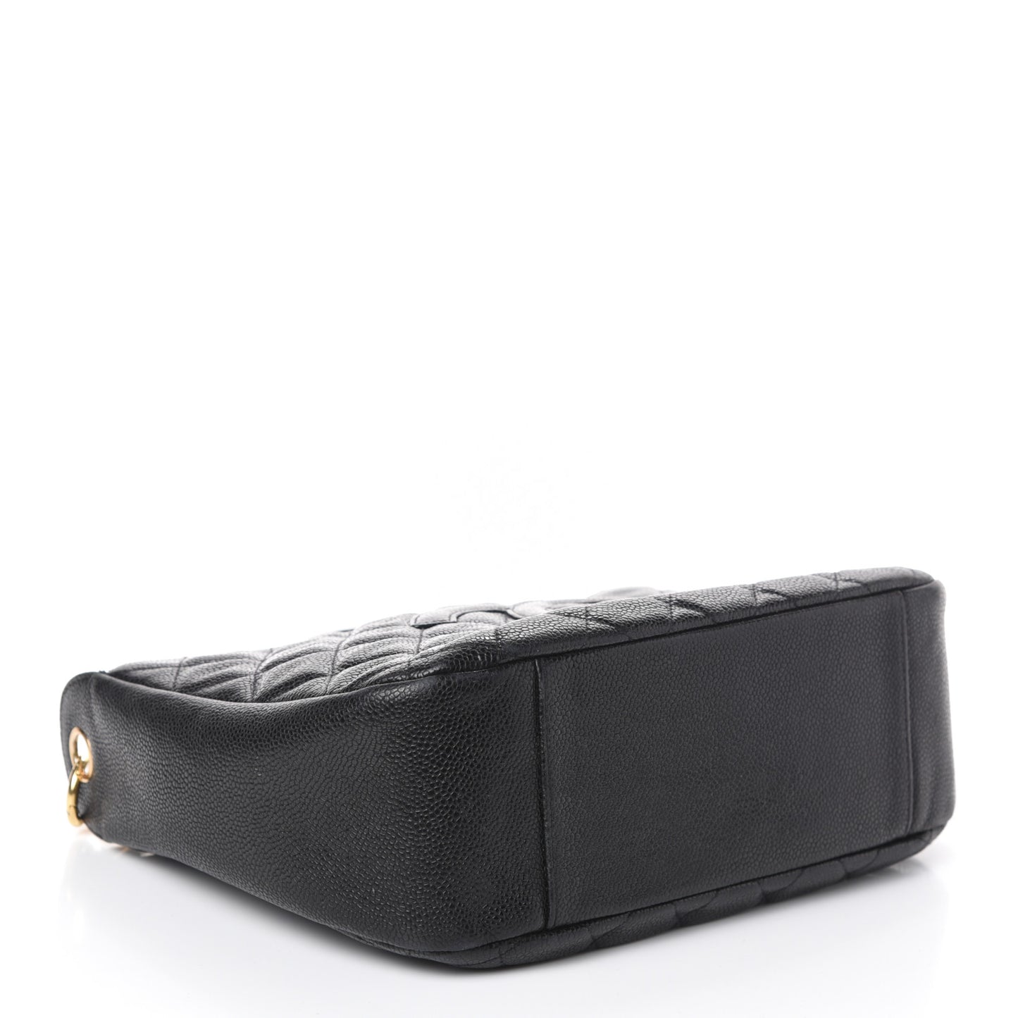 Caviar Quilted Timeless CC Shoulder Bag Black