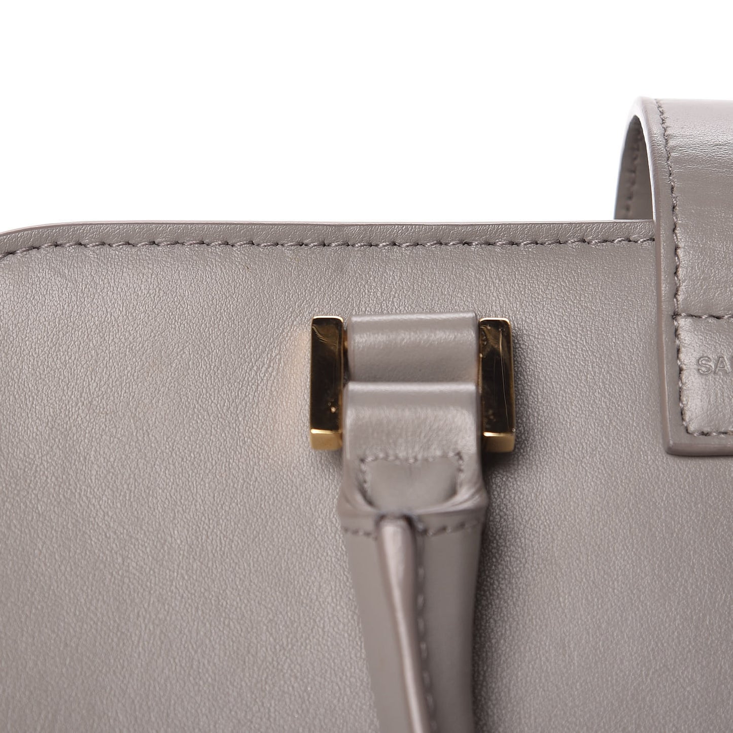 Calfskin Monogram Baby Cabas Fog