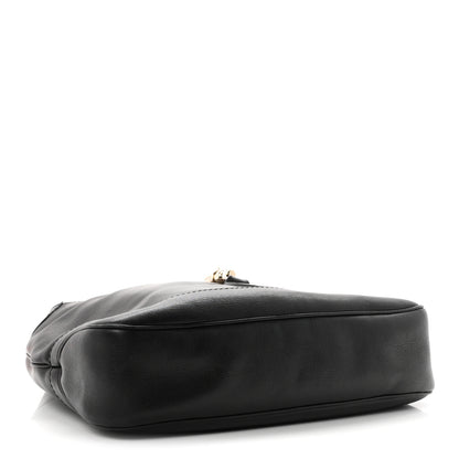 Gucci Calfskin Medium New Jackie Shoulder Bag Black 4 of 10