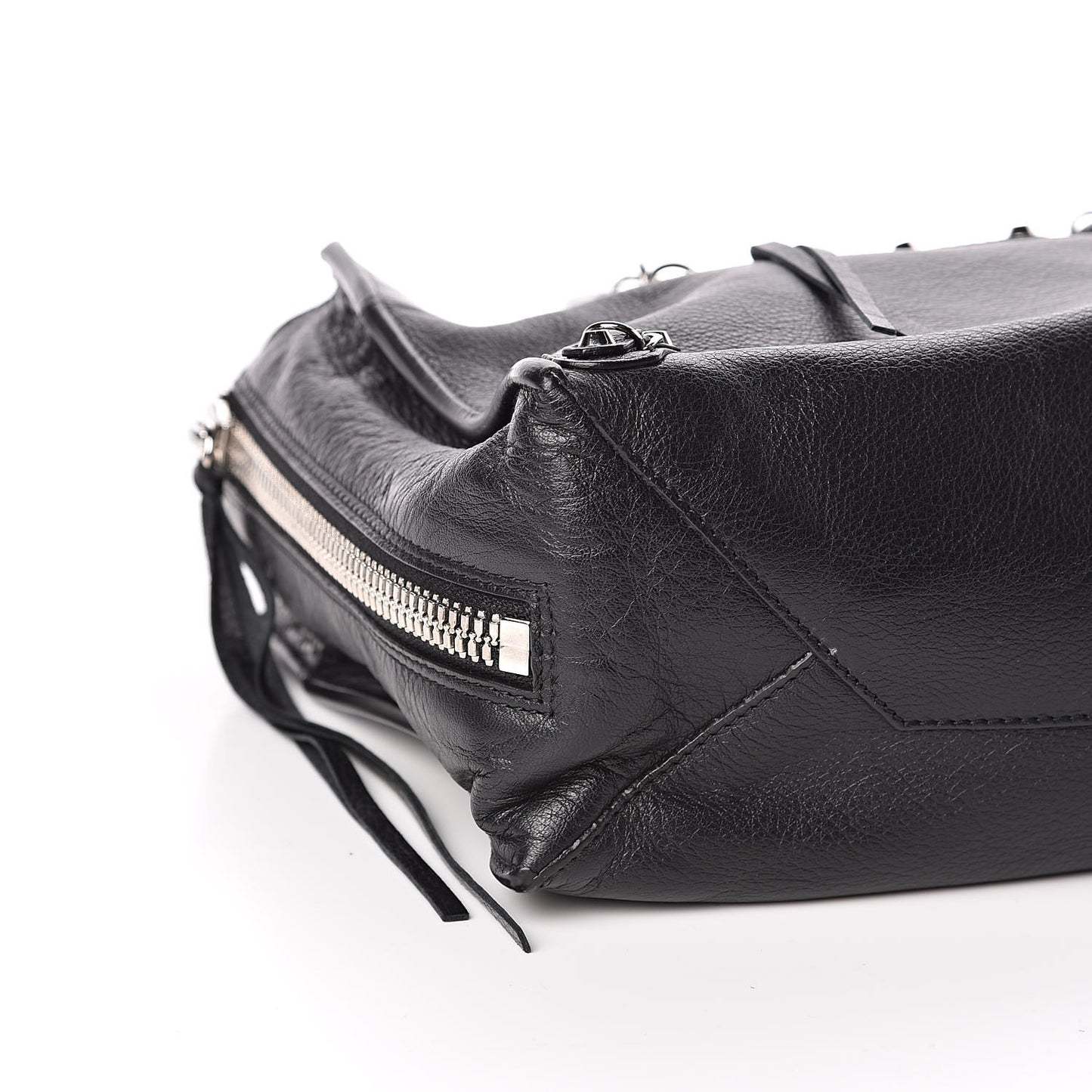Veau Papier A6 Zip Around Tote Black