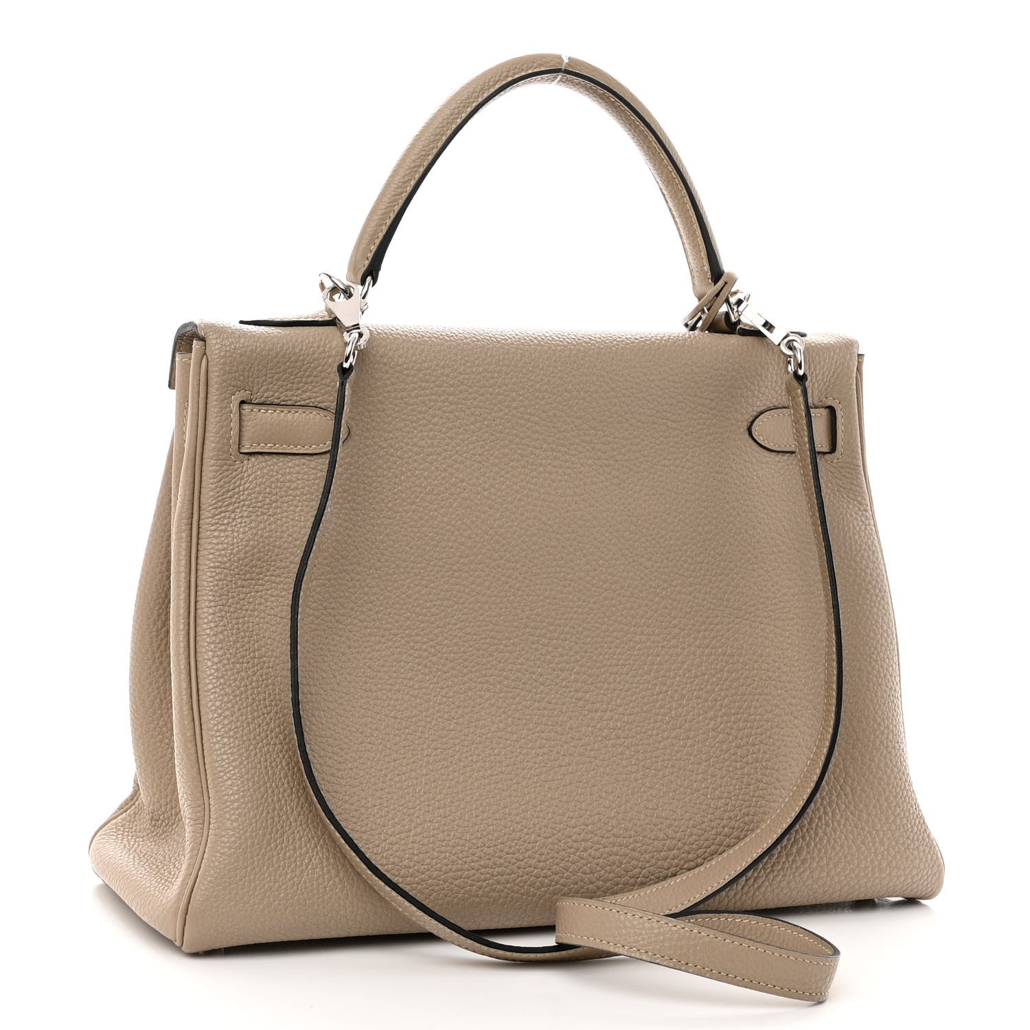 Hermes Togo Kelly Retourne 32 Gris Tourterelle 3 of 11