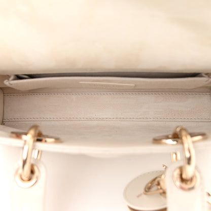Christian Dior Lambskin Cannage Small Lady D-Joy Latte 5 of 10