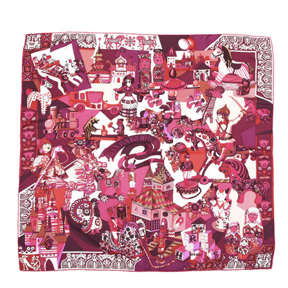 Hermes Silk Zabavushka Scarf 90 1 of 3