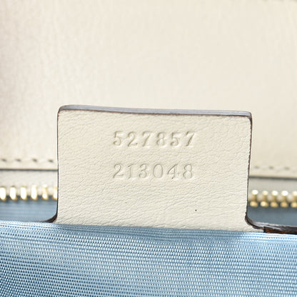 Gucci Calfskin Animalier Medium Shoulder Bag White 7 of 11