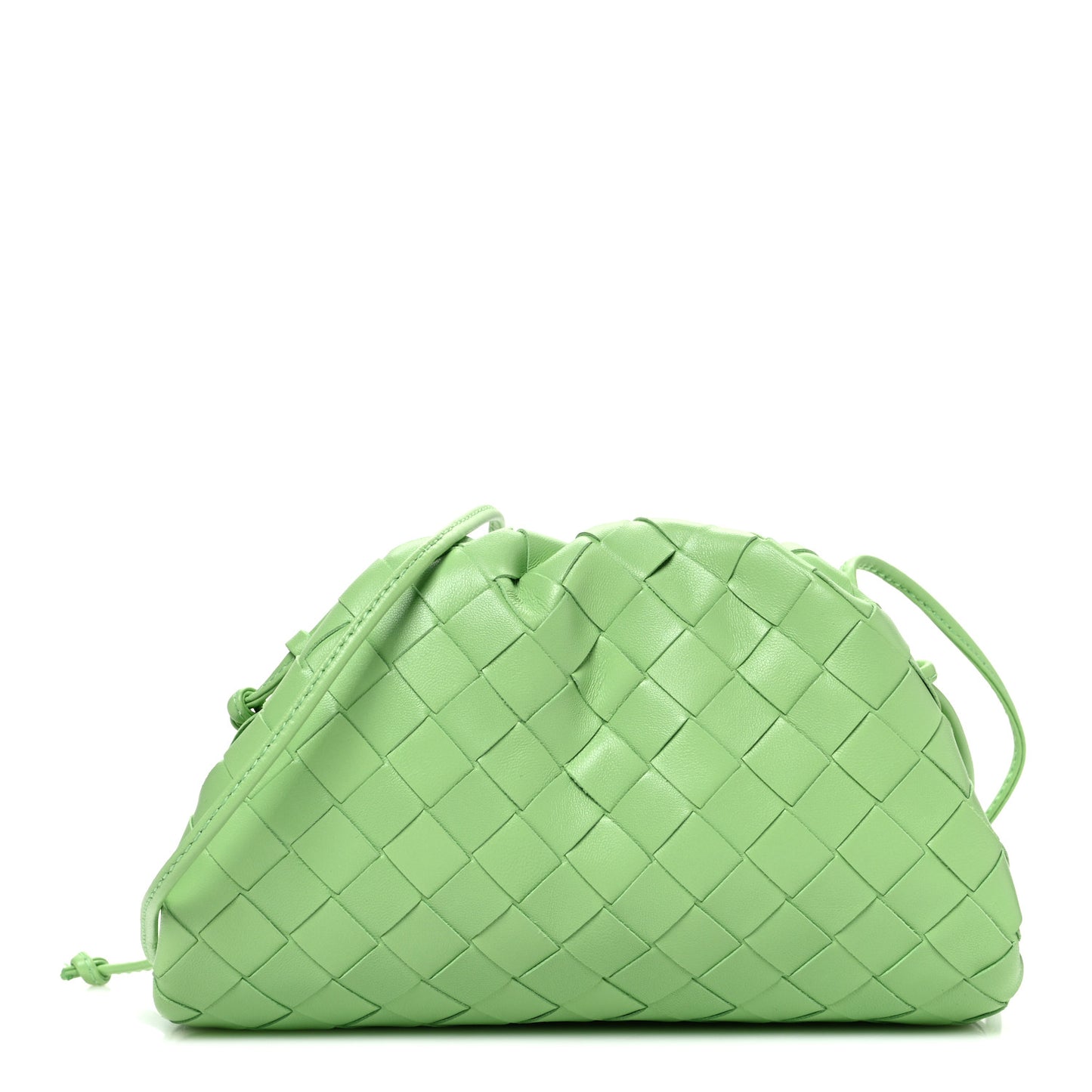 Nappa Intrecciato The Mini Pouch Pistachio