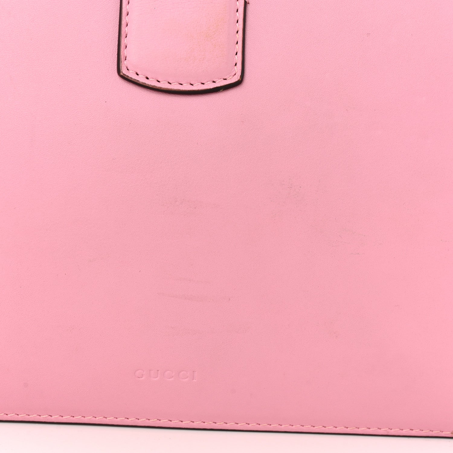 Gucci Calfskin Bamboo Web Embroidered Medium Dionysus Top Handle Bag Pink 11 of 15