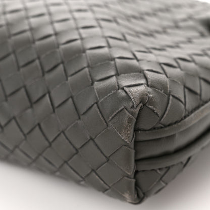 Bottega Veneta Nappa Intrecciato Nodini Crossbody Messenger New Light Grey 15 of 16