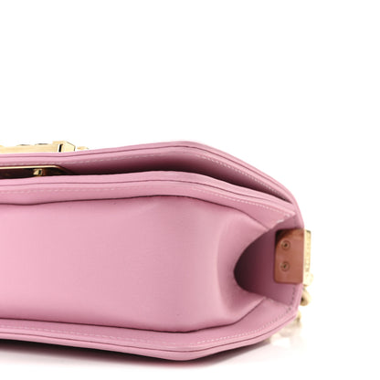 Chanel Caviar Chevron Quilted Mini Boy Flap Pink 10 of 11
