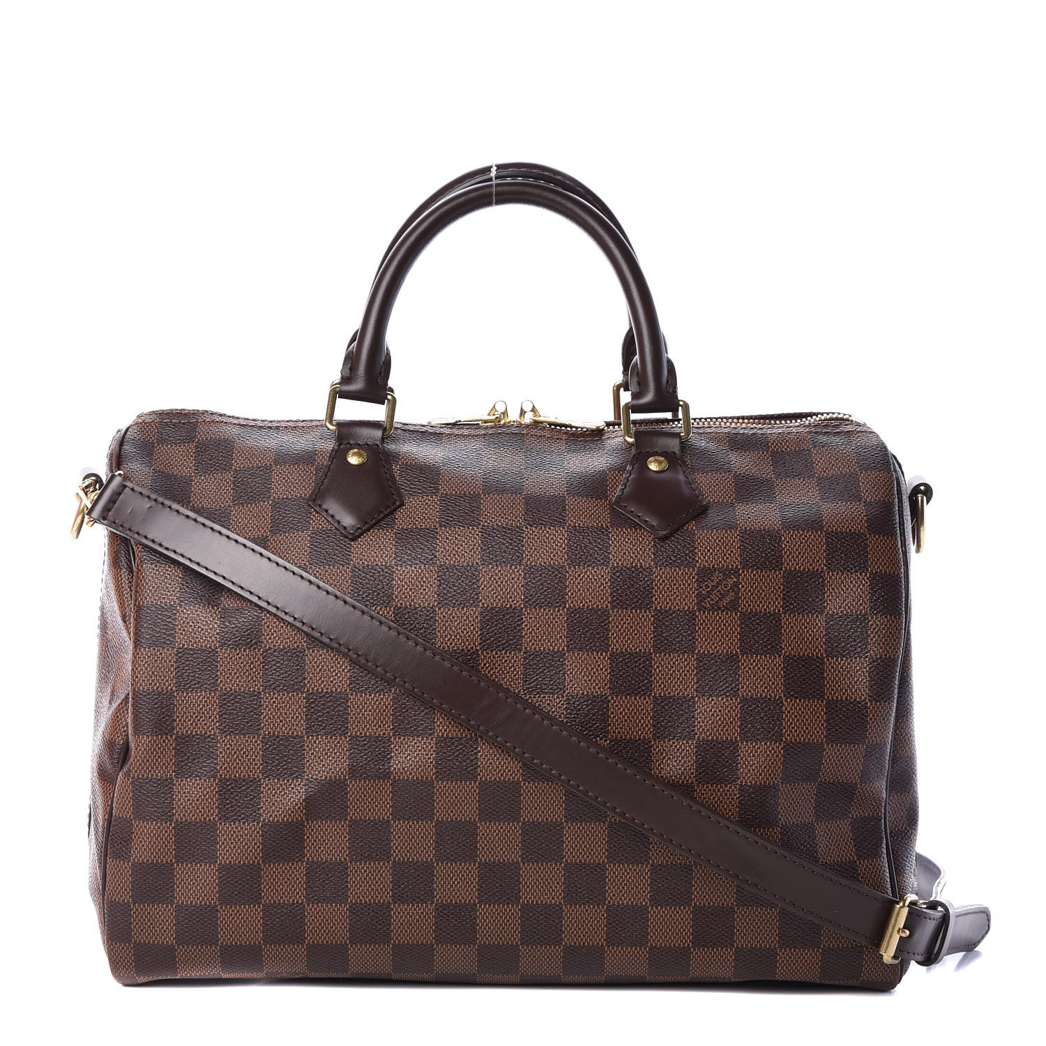Louis Vuitton Damier Ebene Speedy Bandouliere 30 1 of 14