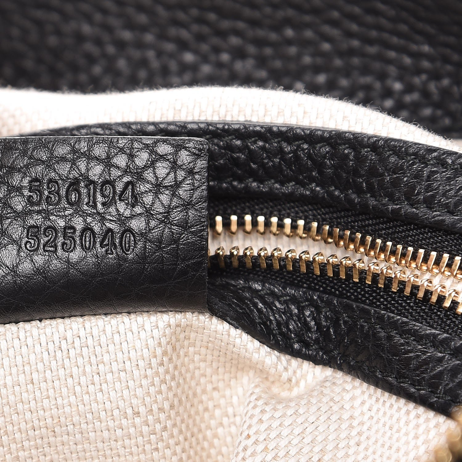 Gucci Pebbled Calfskin Large Soho Hobo Black 7 of 7