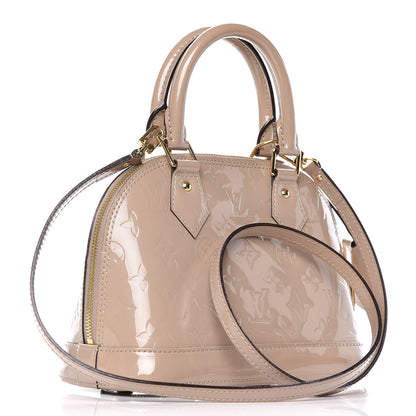 Louis Vuitton Vernis Alma BB Dune 3 of 13