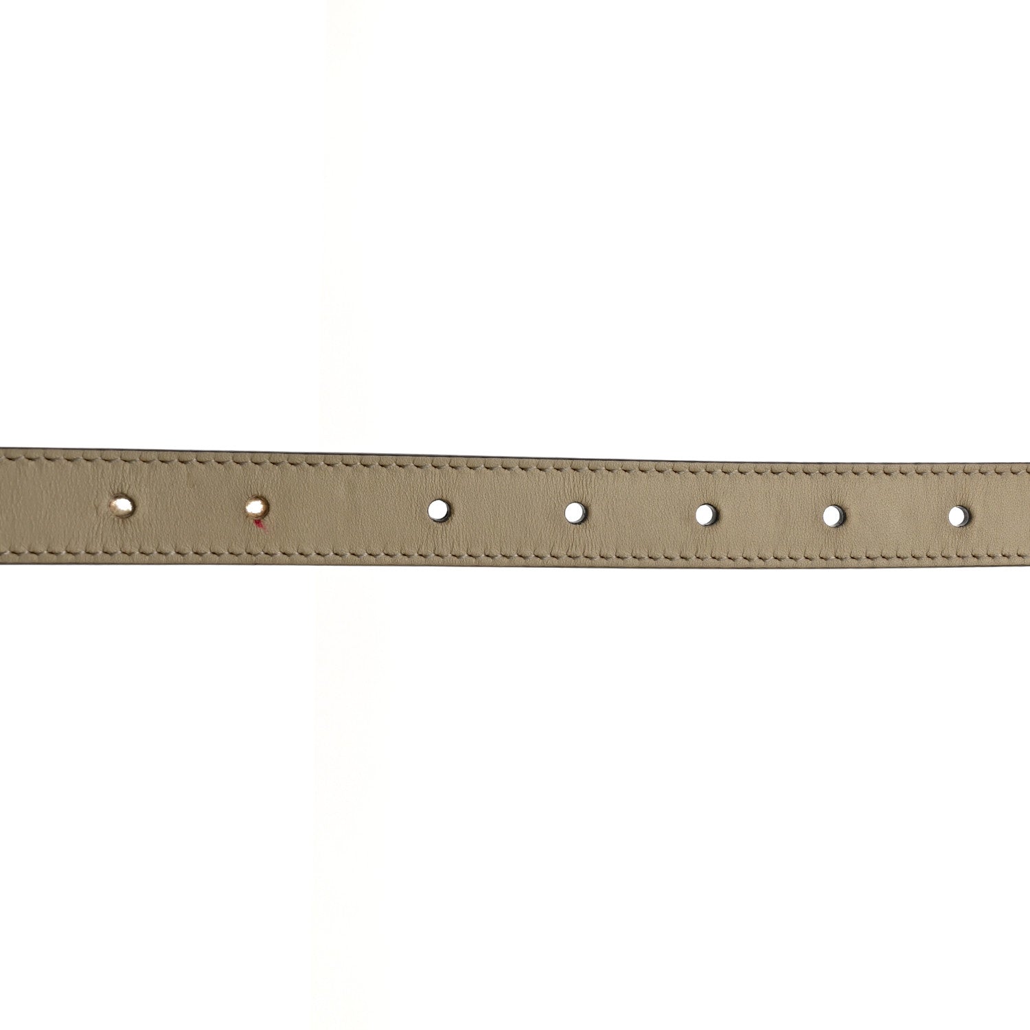 Gucci Calfskin Double G 20mm Belt 85 34 Mystic White 4 of 6