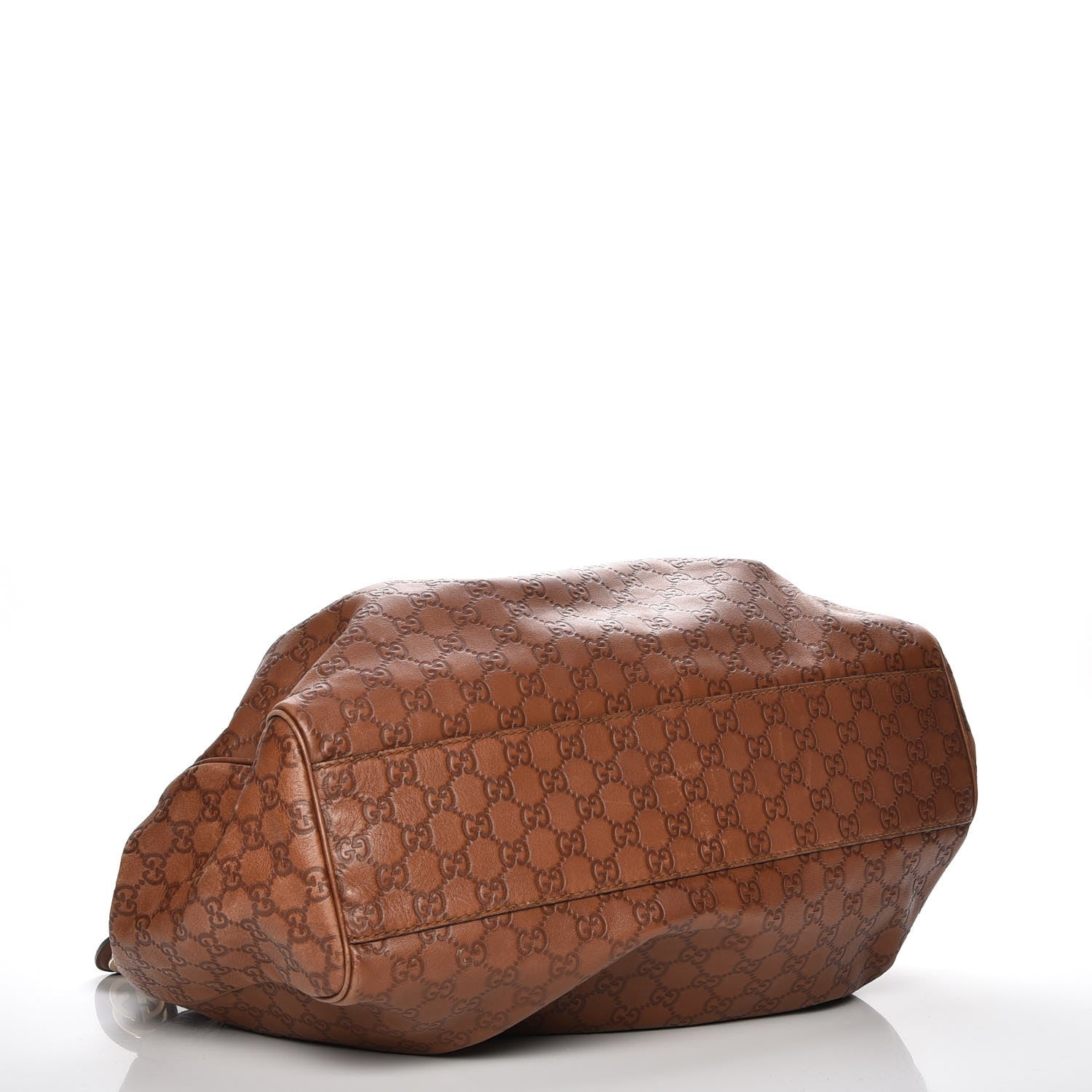 Gucci Guccissima Large Sukey Tote Bronze 4 of 7