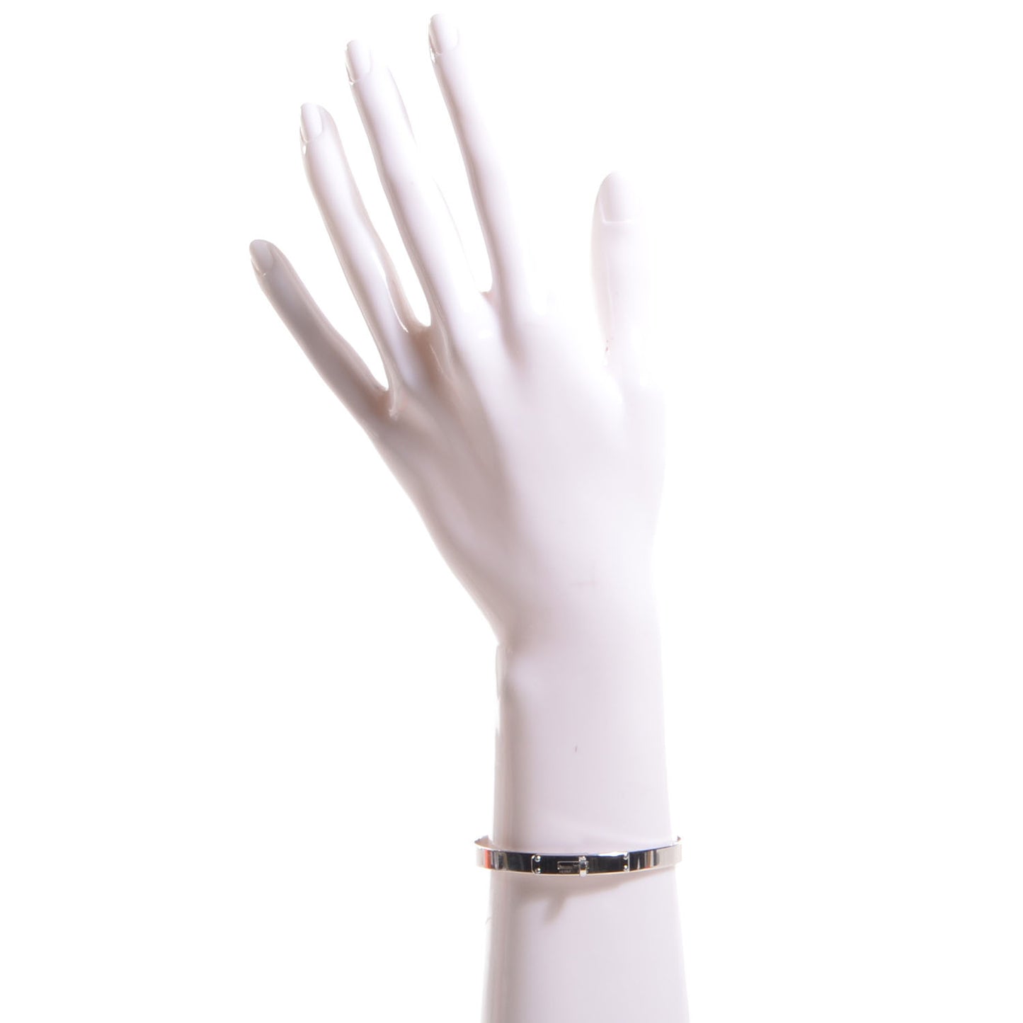 18K White Gold Diamond PM Kelly Bracelet SH