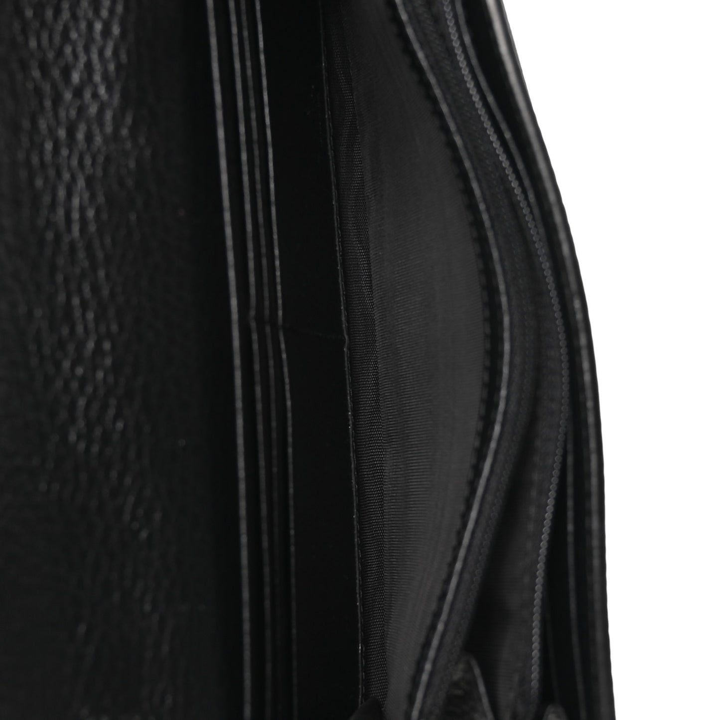 Dollar Calfskin GG Supreme Monogram Petite GG Marmont Wallet Chain Bag Black Beige Ebony