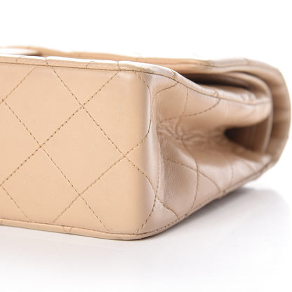 Chanel Lambskin Quilted Small Double Flap Beige 7 of 18