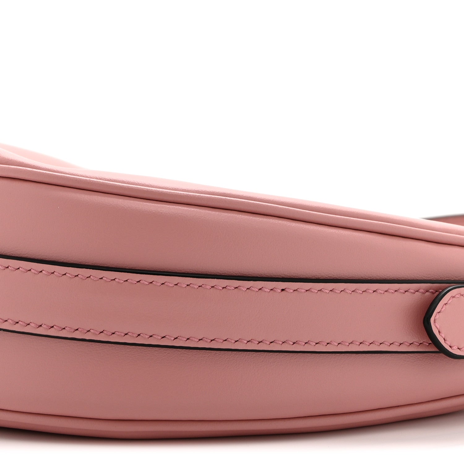 Prada Soft Calfskin Arque Shoulder Bag Alabastro 10 of 10