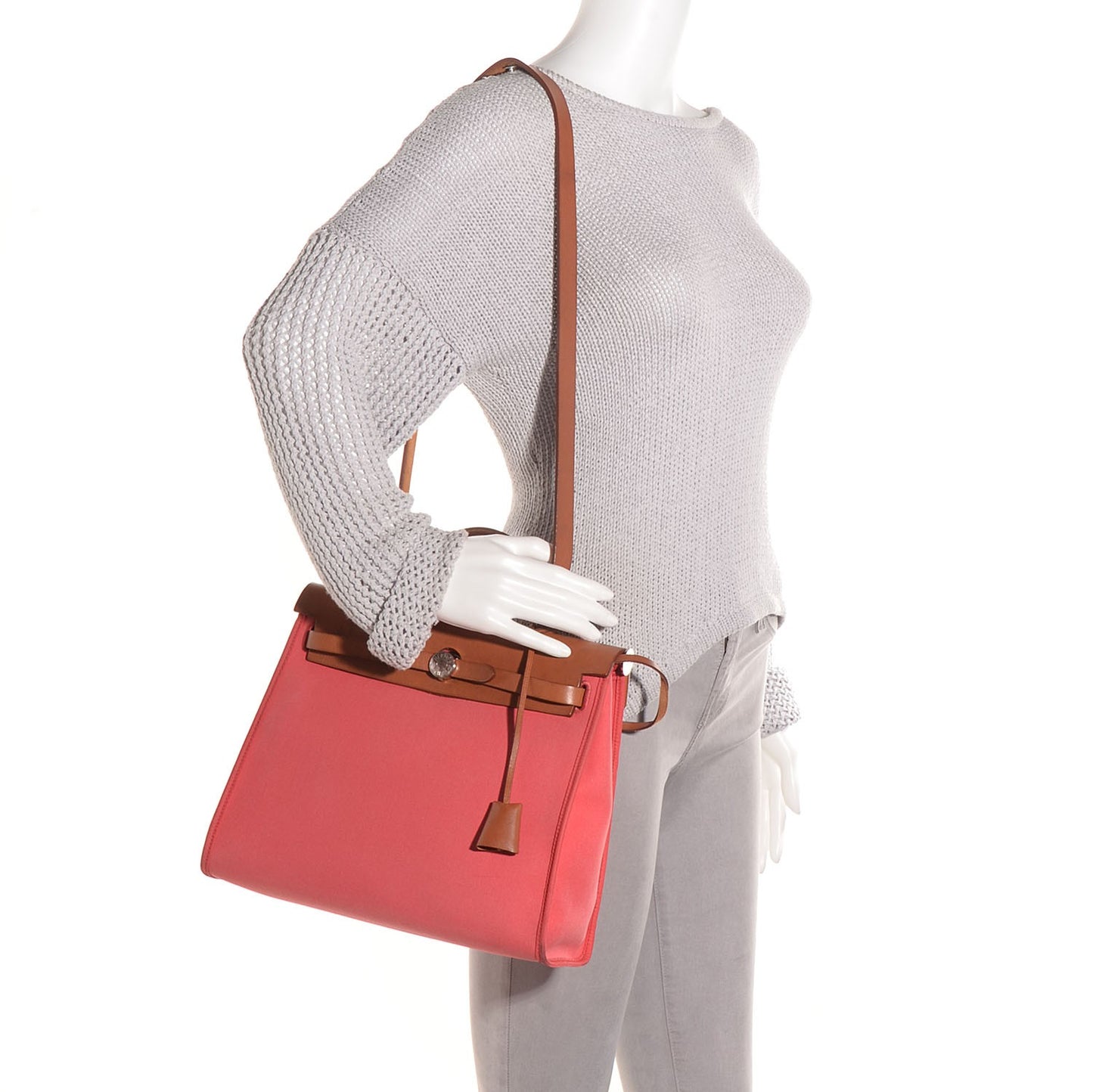 Vache Hunter Toile Herbag Zip 31 PM Rose Jaipur