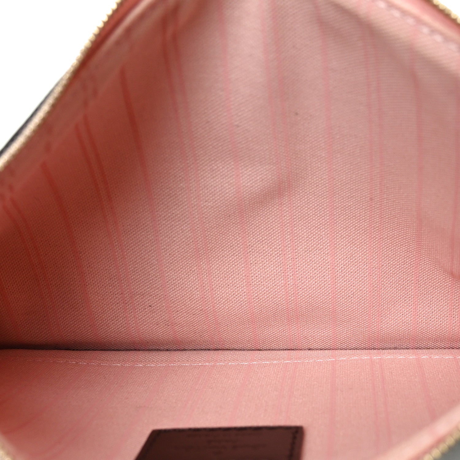 Louis Vuitton Damier Ebene Neverfull MM GM Pochette Rose Ballerine 5 of 6