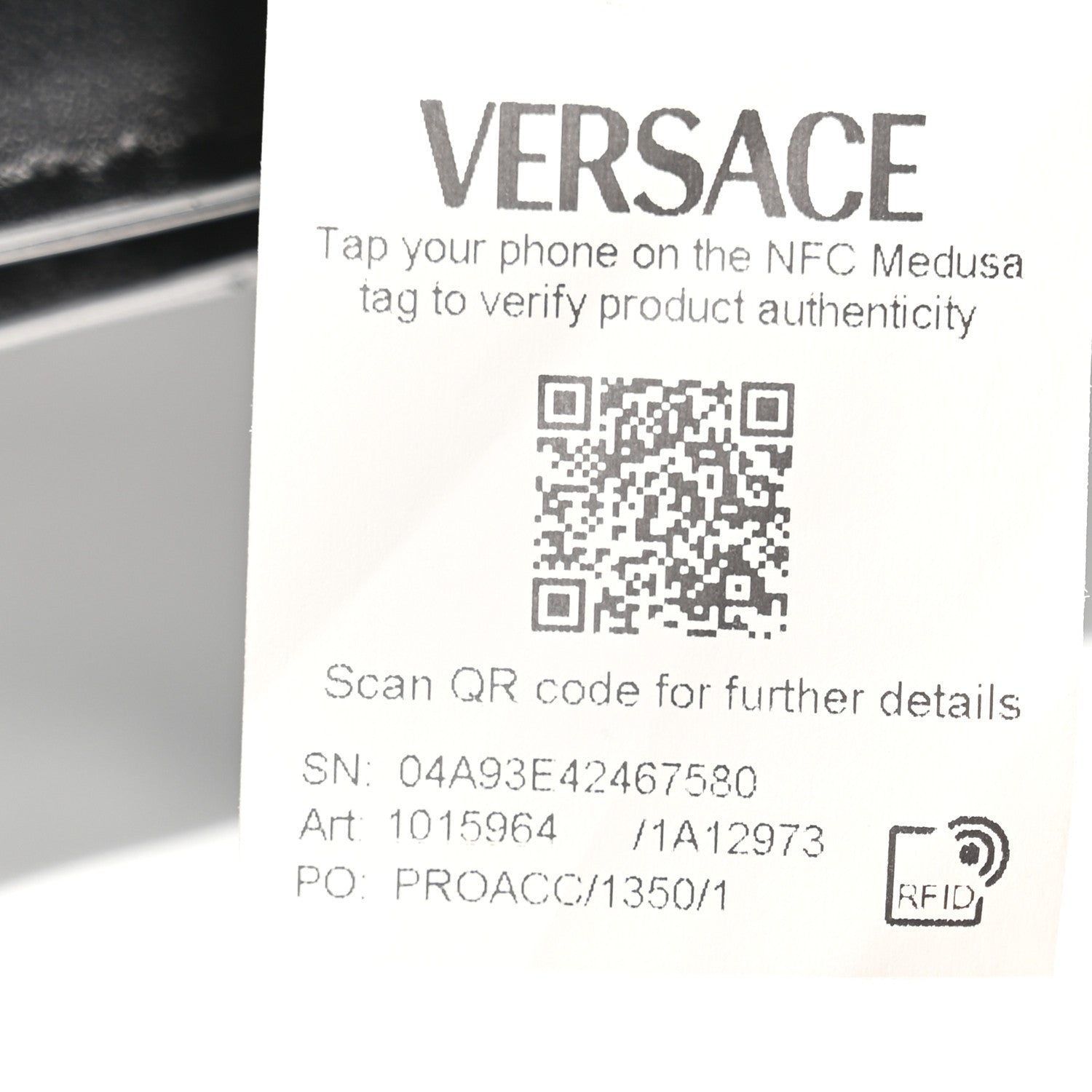 Versace Nappa Quilted Kleio Shoulder Bag Black 7 of 10